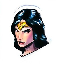 DC Comics WONDER WOMAN Justice League Anime Manga Water Resistant Sticker