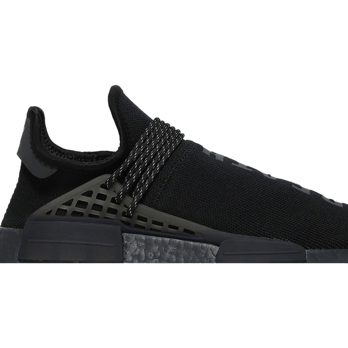 Pharrell x Adidas NMD Human Race Triple Black | Size 13 | SKU