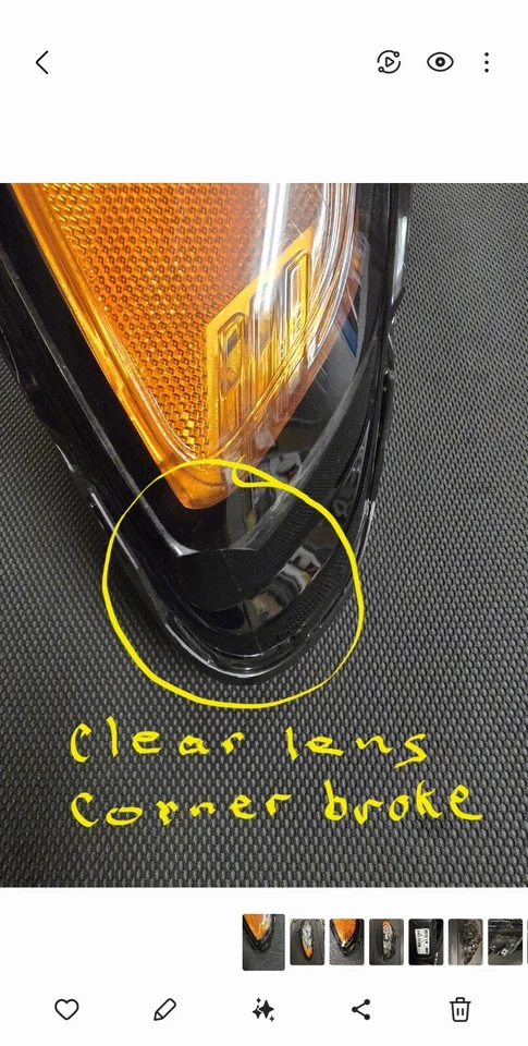 Faro fusión HS7Z 13008 E. OEM FORD  Foto 4 de 4