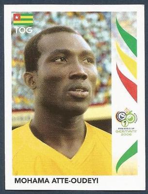 PANINI FIFA WORLD CUP - GERMANY 2006 - #516 - TOGO - MOHAMA ATTE - OUDEYI
