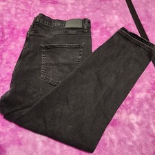 Mens Lucky Brand 410 Athletic Straight Black ...