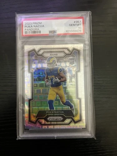 2023 Panini Prizm - Rookies Puka Nacua #357 Pandora Prizm /400 (RC)