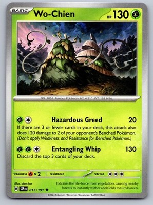WO-CHIEN 015/191 UC POKEMON SURGING SPARKS NM/M