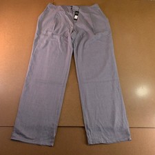 Fashion Nova Womens 1X Gray Stretch Rachel Straight Leg Trouser Pants NWT