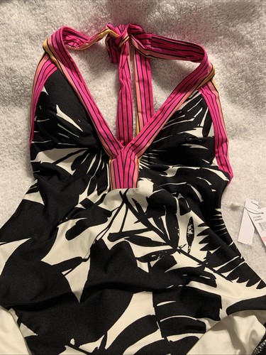 Trina Turk Ladies Onepiece Swim Suit Size 10 - Picture 2 of 6