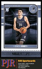 Zach Edey 2024-25 Hoops #239 Memphis Grizzlies Rookie
