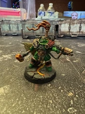 Games Workshop Warhammer 40K: Salamanders - Adrax Agatone Miniature Painted
