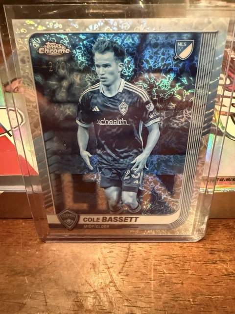 Frozen Fractor 2025 Topps Chrome MLS Cole Bassett