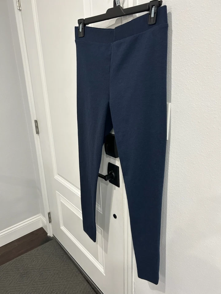 Kenneth Cole Leggings Elásticos Pull On Azul Marino Talla Mediana Cintura Elástica Activa Foto 3 de 4