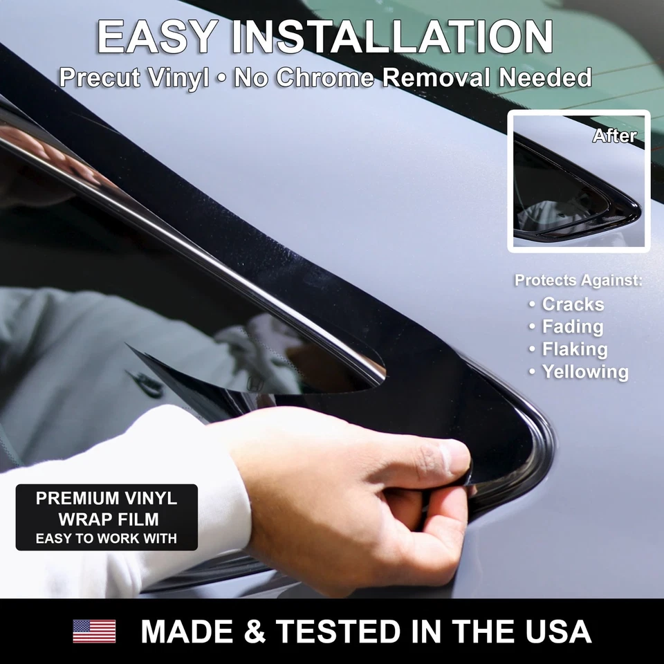 Se adapta a Nissan Sentra 2024-2026 parrilla cromada borrar calcomanía adorno de vinilo Foto 4 de 4