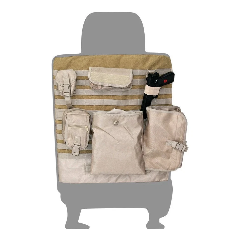 For Mercedes-Benz C240 02-05 Seat Cover A-TACS 1st Row Tactical Camo Arid Urban Foto 2 de 4