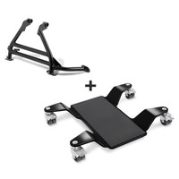 HauptstäNder + Rangierhilfe FüR Kawasaki ZZR 1400 07-19 Rangierplatte Sw