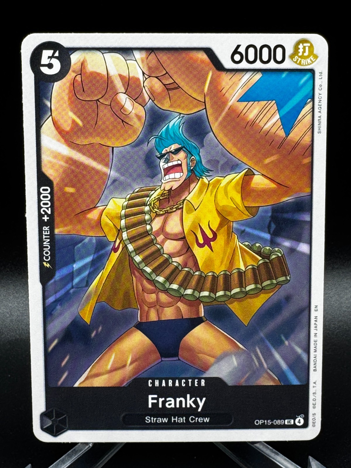 One_piece Adventure on Kami's Island #OP15-089 Franky tcg NM