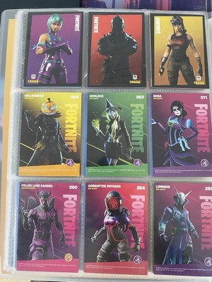 Ultimative Fortnite Karten Sammlung Serie 1 + Serie 2, Selten, Glitzer