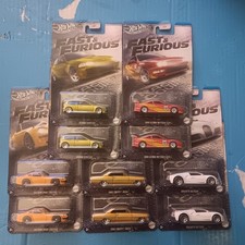   2025 Hot Wheels Silver Fast And Furious Silver Series Racing Course Case of 10