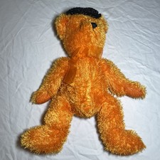 Orange Plush Bear Witch Hat Halloween Stuffed Animal