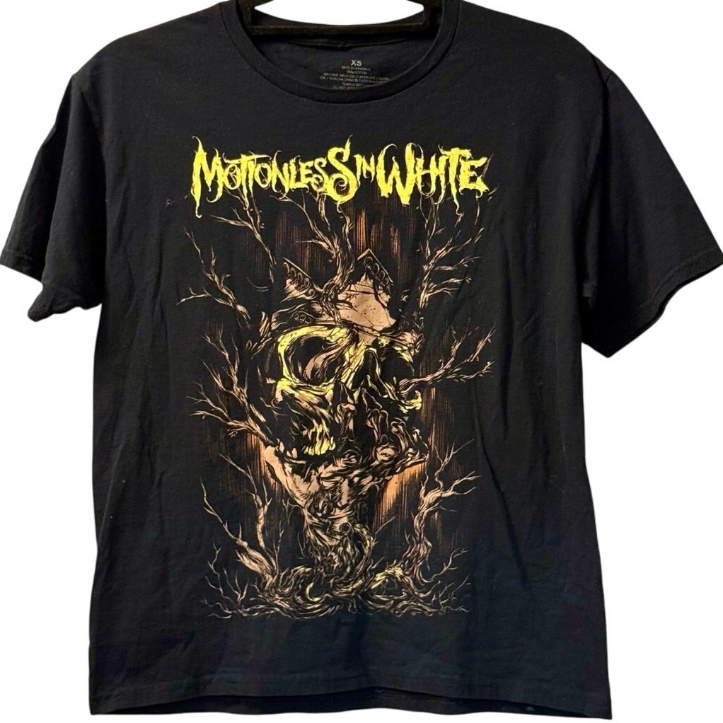 Motionless in White Official Heavy Metal Tee for Adults Sizes XS