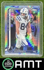 Tyler Warren RC 2025 Topps Chrome Prism Refractor Rookie Indianapolis Colts #346
