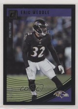 2018 Panini Donruss Press Proof Black 3/10 Eric Weddle #25 1l2