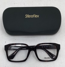 Sferoflex Unisex Eyeglasses SF1152 Frames In Brown Tortoise Shell
