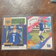 Panini 2023 Rookies & Stars Jaxson Dart Rookie Card Lot Draft Class Motion