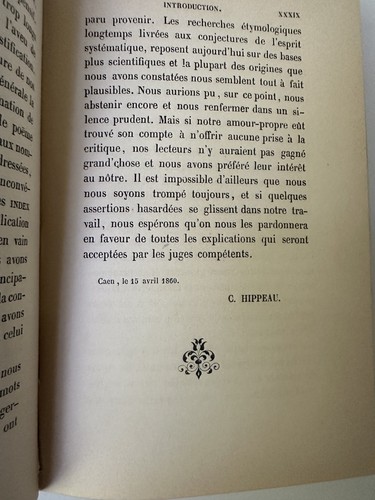 Antique French Arthurian LE BEL INCONNU Renauld de Beaujeu 1860 Chivalric Verse - Picture 5 of 9