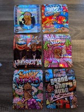 50x Mylar Bag Cali Bag Ziplock Bag Druckverschluss Aufbewahrung Schweißbar Neu