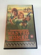 VHS Wanted Woman Big Box