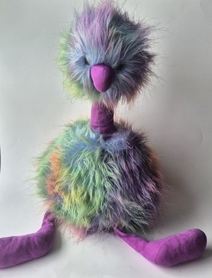Jellycat London Rainbow PomPom Bird 13