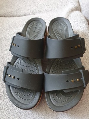 Crocs Literide Sandalette Gr.37 Schwarz