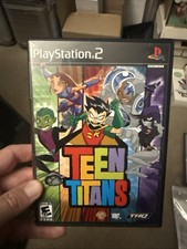 Teen Titans PS2 PlayStation 2 Complete CIB Tested Working With Manual
