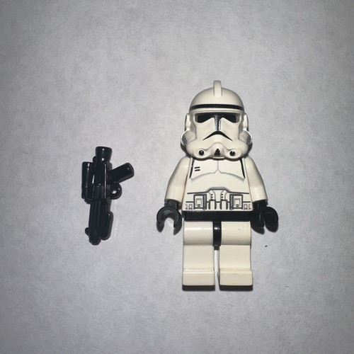 Lego Star Wars Clone Trooper Phase 2 Black Head SW0126 Minifigure