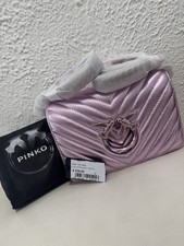  Pinko Love Click Crossbody Leather Bag RRP439 