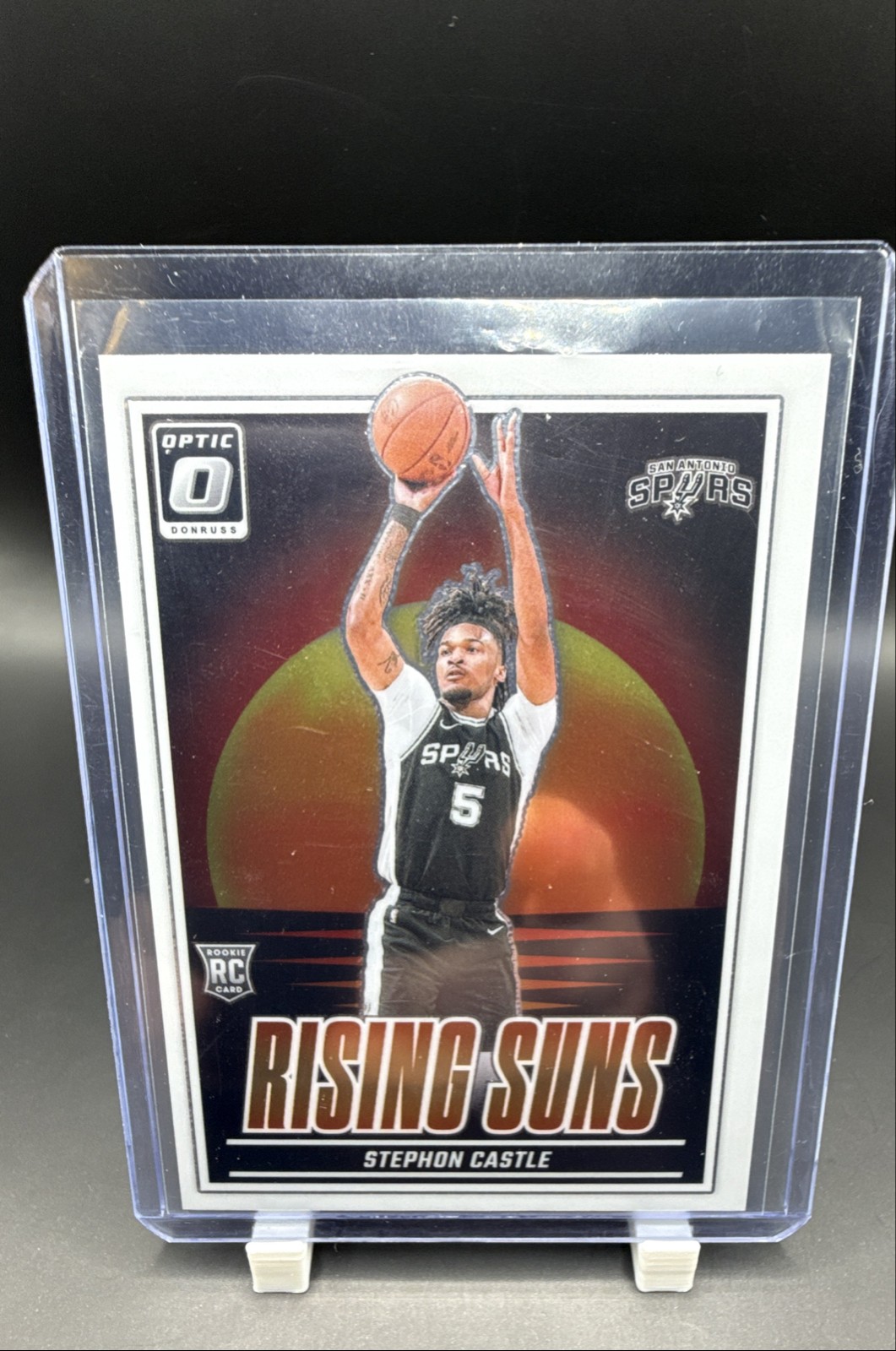 2024-25 Panini Donruss Optic - Rising Suns Stephon Castle #6 (RC)