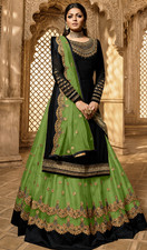 Party Indian Bollywood Embroidery Designer Ethnic Anarkali Salwar Kameez Gown