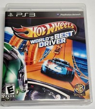 Hot Wheels: World's Best Driver (Sony PlayStation 3, 2013) PS3 No Manual, Tested