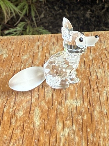 Swarovski Kristall Mini sitzender Fuchs Figur