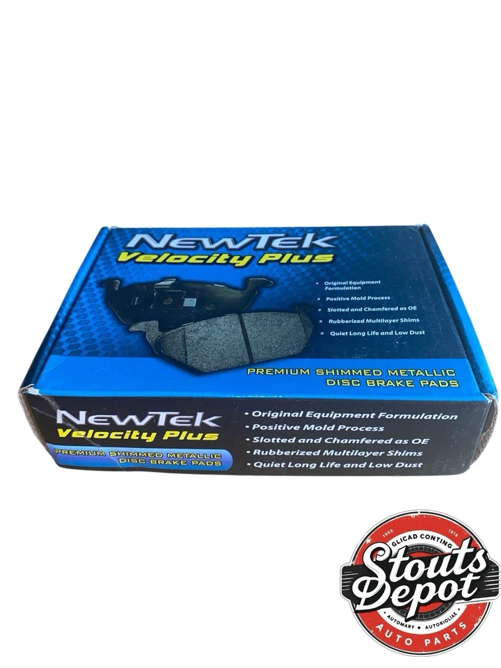 Pastillas de freno delanteras semimetálicas SMD1075 D1075 | NUEVAS Foto 2 de 4