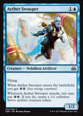 4x Aether Swooper MTG - Aether Revolt - Moderate Play