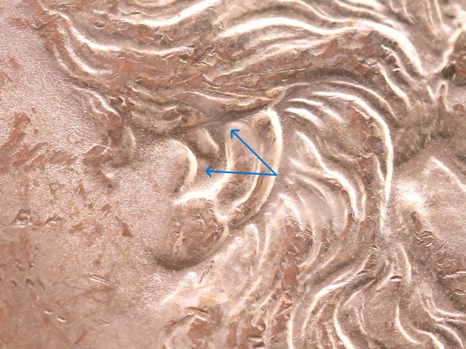 1888-P $1 PCGS MS 63 VAM-18 "Doubled Eyelid" (HOT 50 Coin) - Image 3 of 4