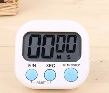 Magnetic LCD digital timer Kitchen cooking timer Loud alarm battery excluded