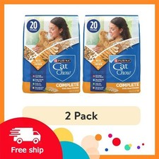  2 pack Purina Cat Chow Complete High Protein Dry Cat Food with Real Chicken