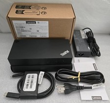 Factor Sealed- Lenovo ThinkPad Universal USB-C Dock - US USB-C 40AY0090US Black