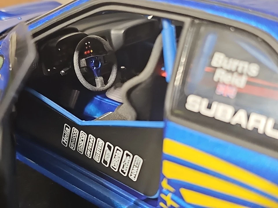 Autoart 89992 - Subaru Impreza WRC Monte Carlo Rally Burns Reid 1:18 Diecast Car - Image 4 of 4