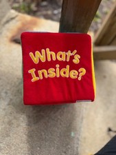 Lakeshore Learning 'What's Inside ' Soft Feely Box Sensory Infant Toddler Toy