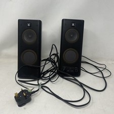 Logitech X-140 S-0264B 2.0 Channel Stereo Speakers Pair - Black