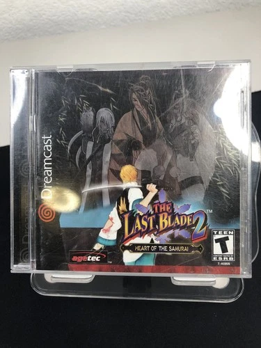 The Last Blade 2 Sega Dreamcast 1998 Agetec SNK Fighting NO GAME Official Retro