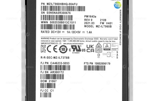 CA08226-E958 FUJITSU SSD 960GB SAS 12G 2.5'' SFF FOR ETERNUS DX100 S4 - Afbeelding 4 van 8