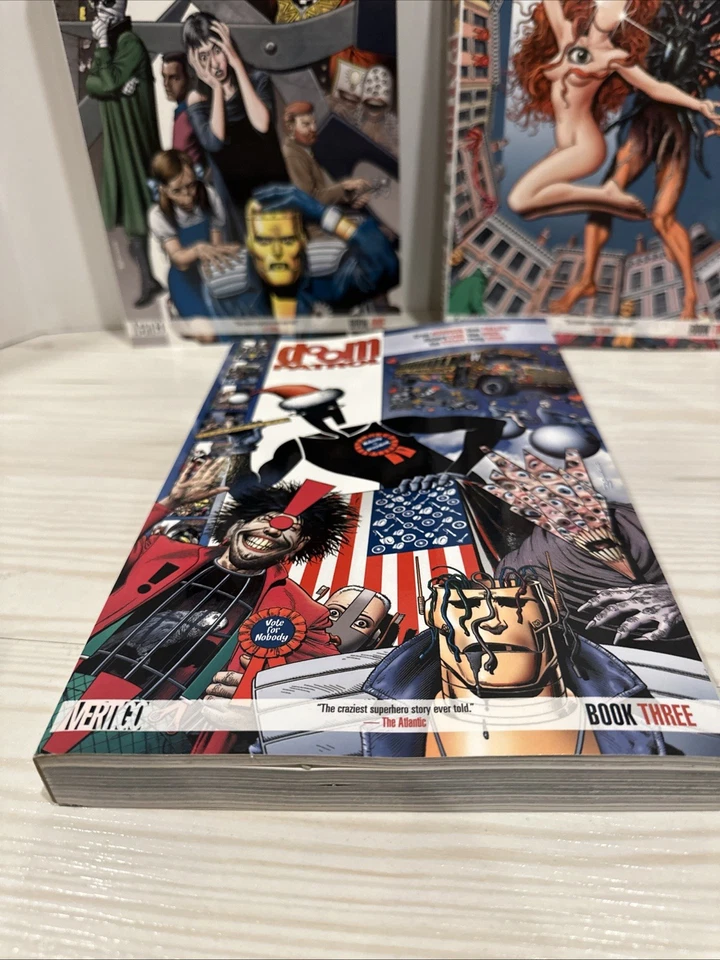 Doom Patrol Por Grant Morrison Carrera Completa TPB 1-3 ¡¡Nuevo Nunca Leído!!! Foto 4 de 4