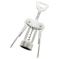 61603380 Westmark Hebelkorkenzieher Fino Monopol Flügelkorkenzieher Silber  ~D~
